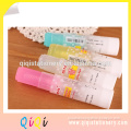 eco-friendly student stationery pva color stick glue with perfume